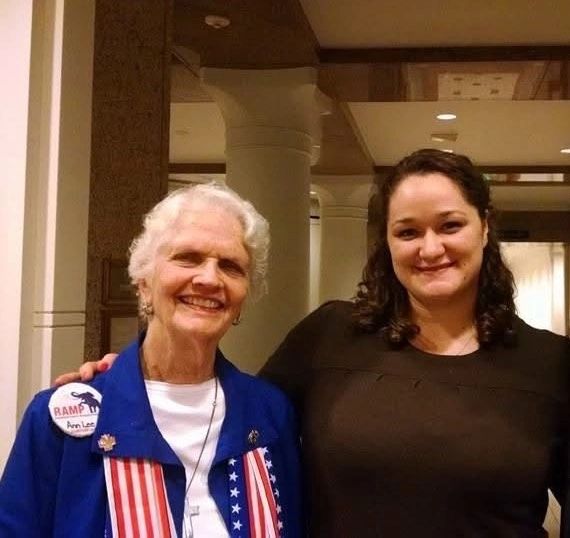 Ann Lee and Heather Fazio