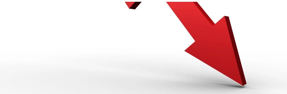 A red arrow pointing down