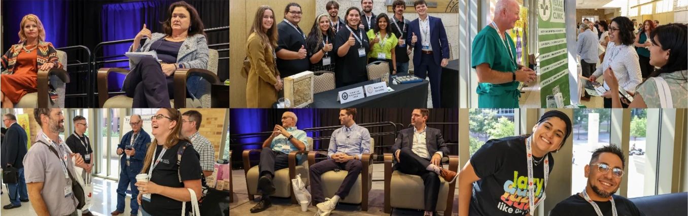 Collage of photos from past Texas Cannabis Policy Conferences